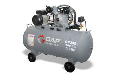 200 lt 2 Kafa 8 Bar 3 Hp Pistonlu Hava Kompresörü -GP 200