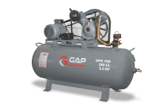 300 lt 2 Kafa 12 Bar 5.5 Hp Pistonlu Hava Kompresörü - GPK 290