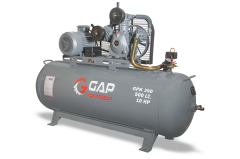 500 lt 3 Kafa 12 Bar 10 Hp Pistonlu Hava Kompresörü - GPK 390