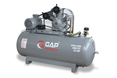 600 lt 3 Kafa 12 Bar 10 Hp Pistonlu Hava Kompresörü - GPK 600