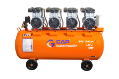 220 lt Sessiz ve Yağsız Hava Kompresörü - GPS 1100x4