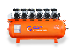 500 lt Sessiz ve Yağsız Hava Kompresörü - GPS 1500x6