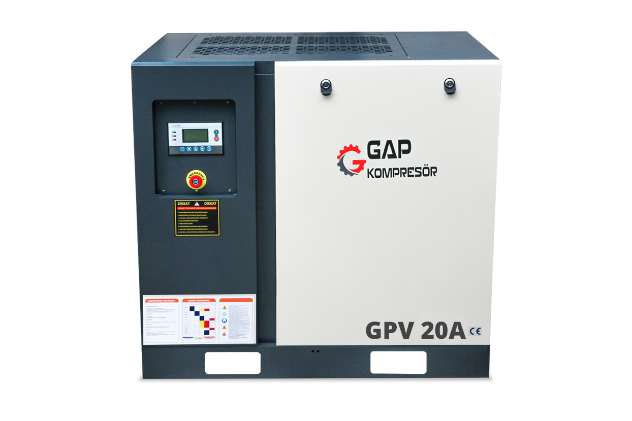 20 Hp 1000 lt Vidalı Hava Kompresörü - GPV 20 A