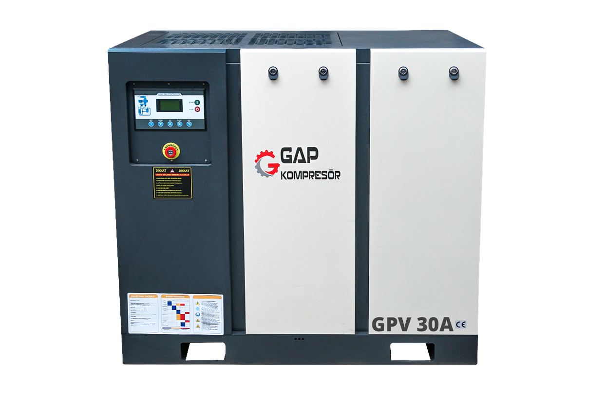 30 Hp 1000 lt Vidalı Hava Kompresörü - GPV 30 A