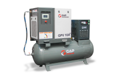 10 Hp 500 lt Depo Üstü Vidalı Hava Kompresörü - GPV 10 A