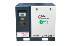 16 Bar 20 Hp 1000 lt İnvertörlü Vidalı Hava Kompresörü - GPV 20 E